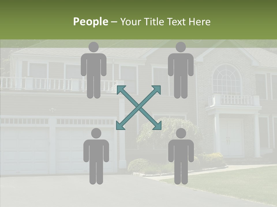 Figure Chair Board PowerPoint Template