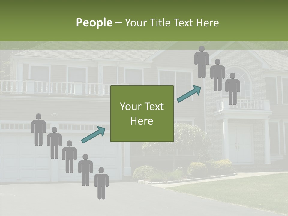 Figure Chair Board PowerPoint Template
