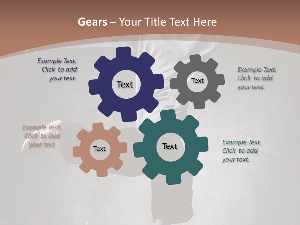 Clothing Elegance Man PowerPoint Template