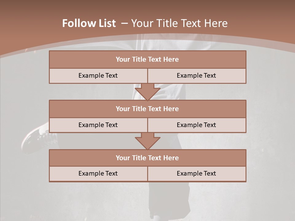 Clothing Elegance Man PowerPoint Template