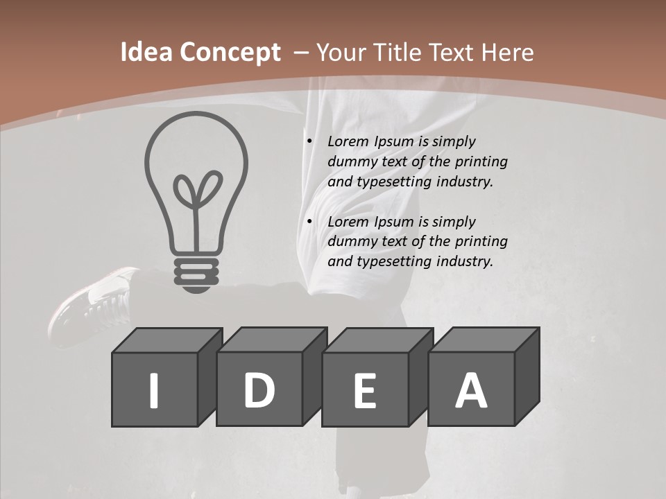 Clothing Elegance Man PowerPoint Template