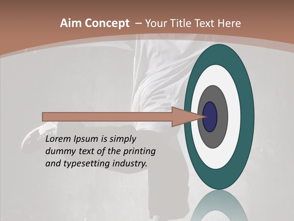 Clothing Elegance Man PowerPoint Template