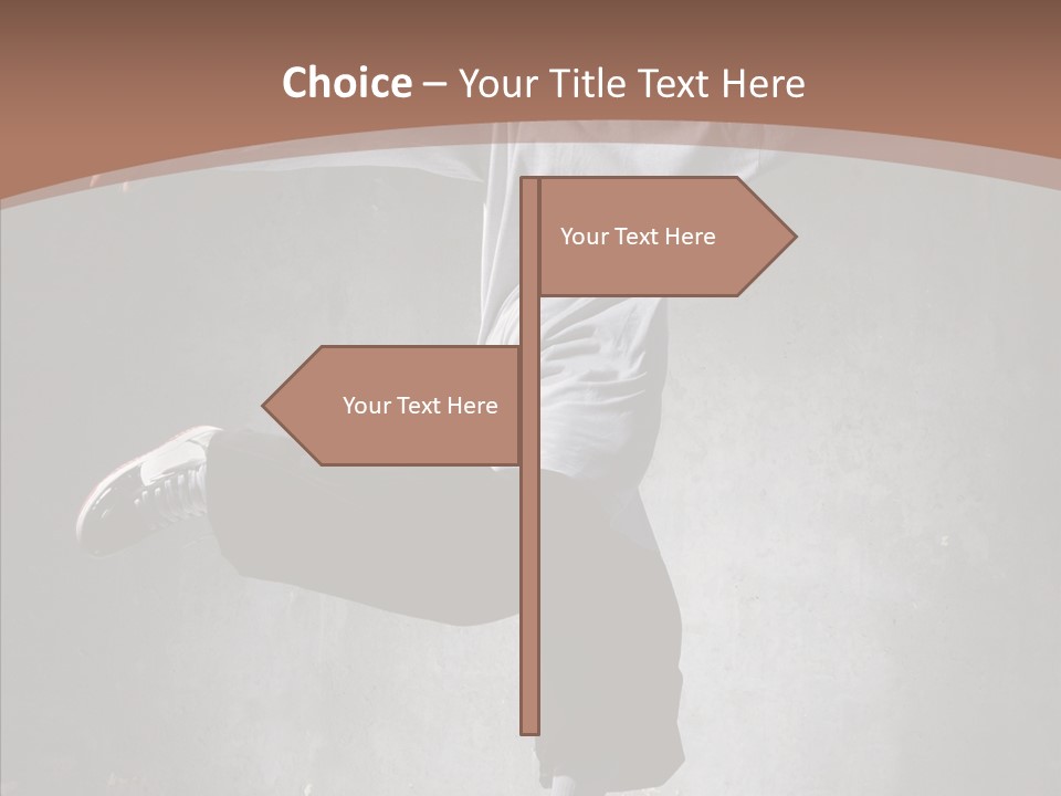 Clothing Elegance Man PowerPoint Template