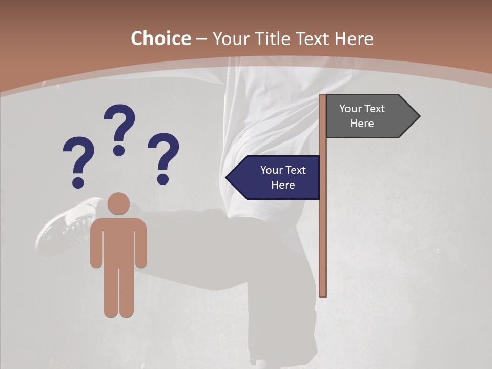 Clothing Elegance Man PowerPoint Template