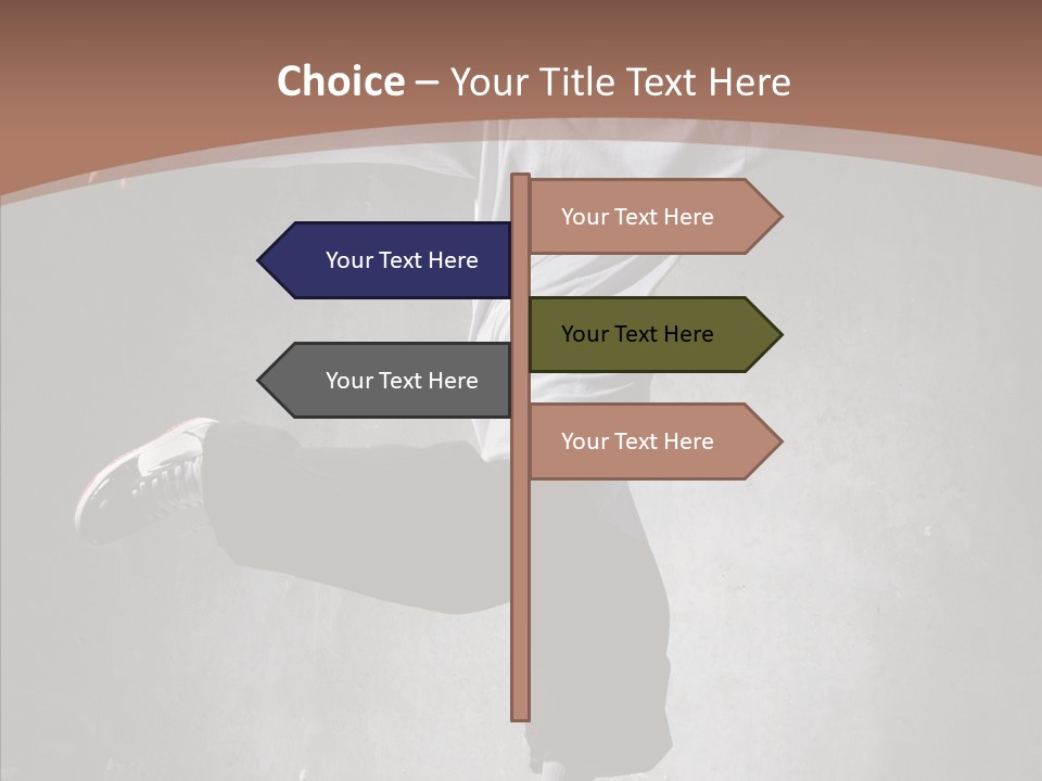 Clothing Elegance Man PowerPoint Template