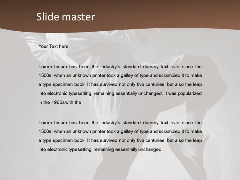 Casual Skill Clothing PowerPoint Template