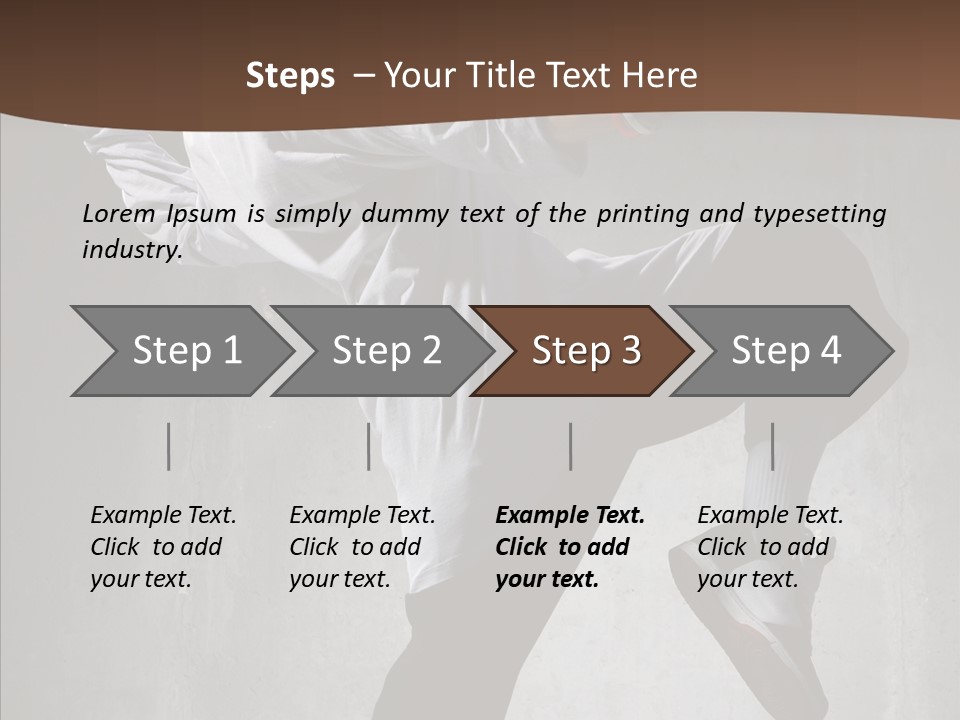 Casual Skill Clothing PowerPoint Template