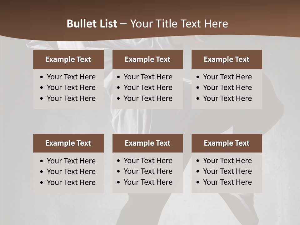 Casual Skill Clothing PowerPoint Template