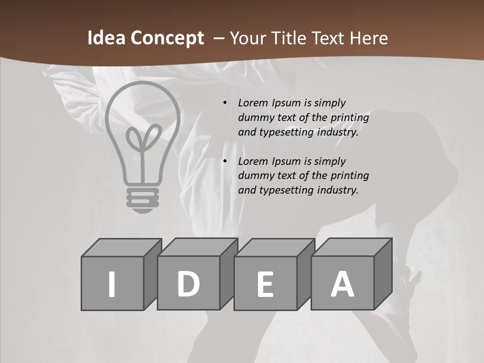 Casual Skill Clothing PowerPoint Template