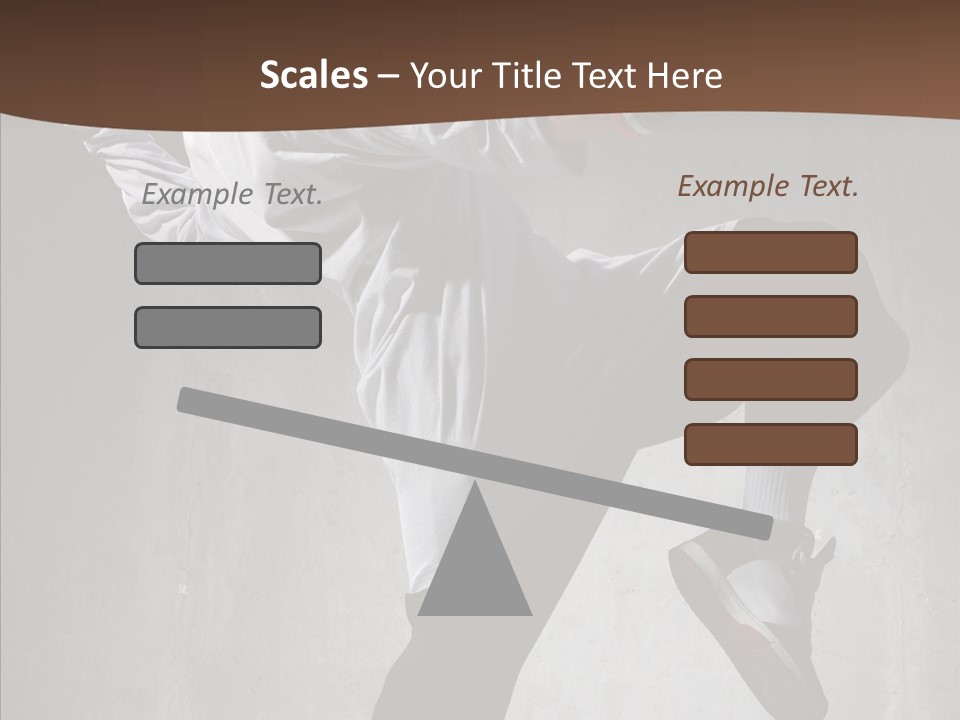 Casual Skill Clothing PowerPoint Template
