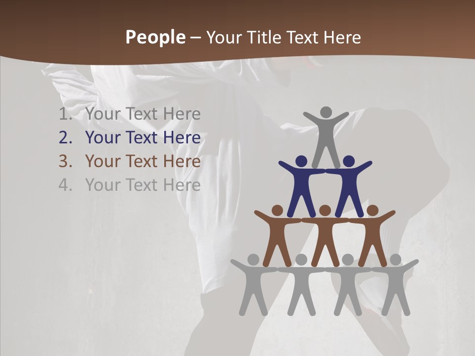 Casual Skill Clothing PowerPoint Template