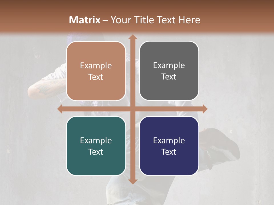 Stunt Activity Gangsta PowerPoint Template