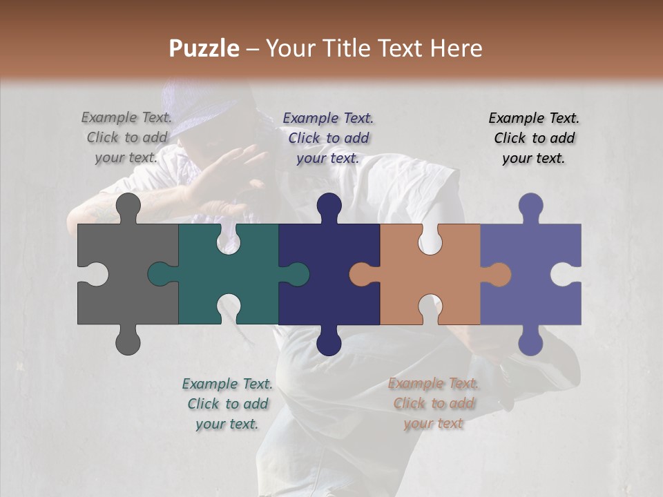 Stunt Activity Gangsta PowerPoint Template