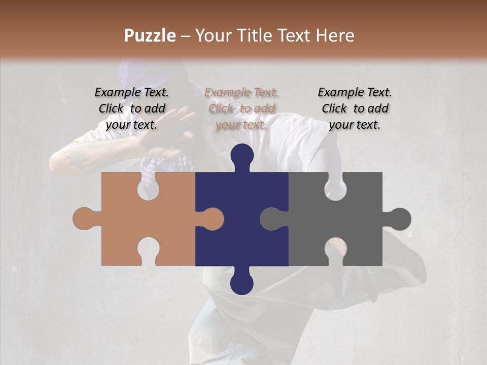 Stunt Activity Gangsta PowerPoint Template