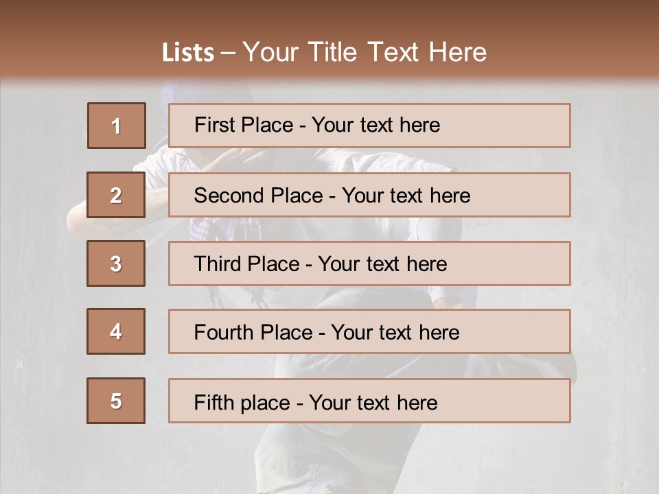 Stunt Activity Gangsta PowerPoint Template