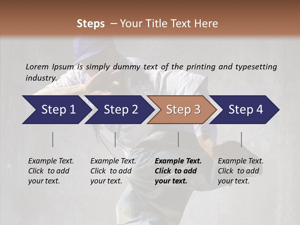 Stunt Activity Gangsta PowerPoint Template
