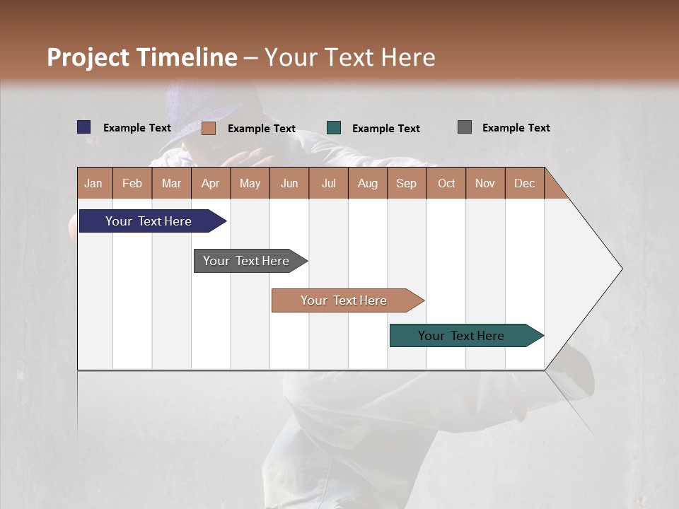 Stunt Activity Gangsta PowerPoint Template