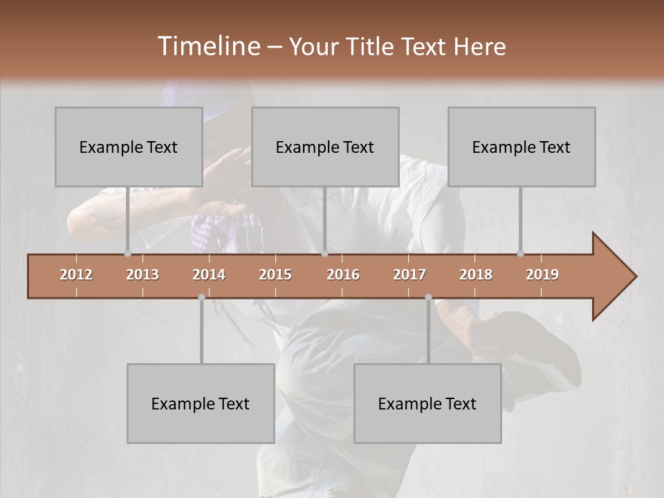 Stunt Activity Gangsta PowerPoint Template