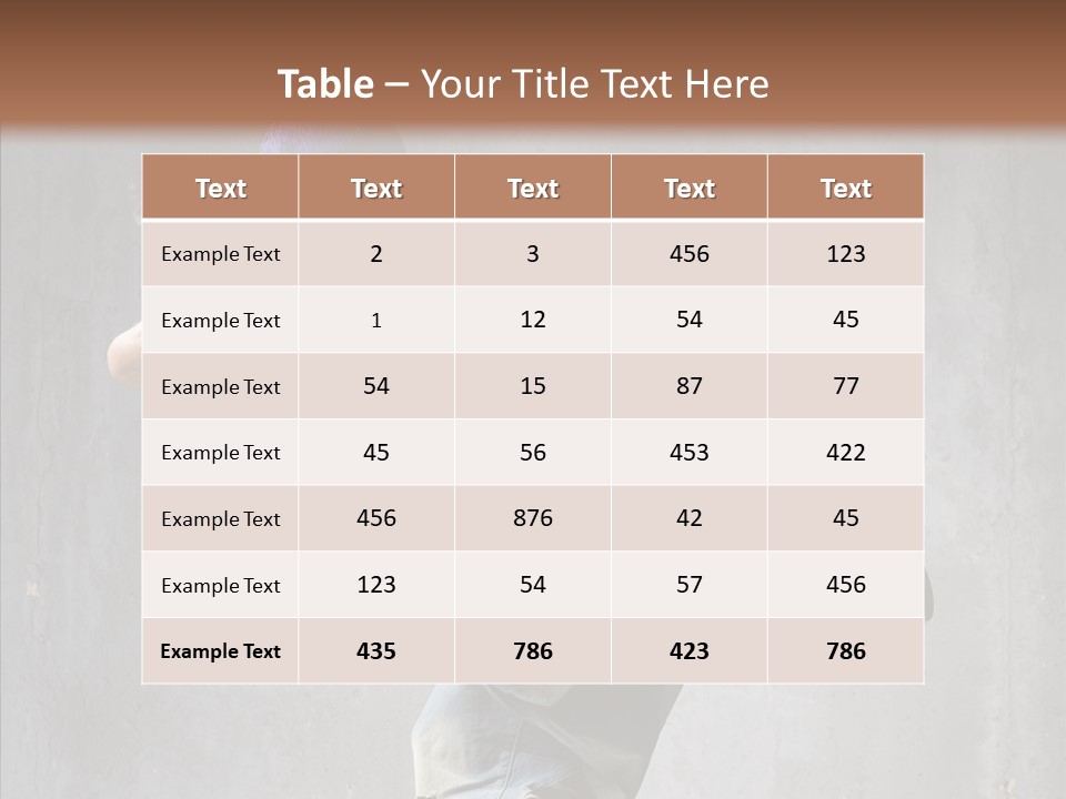 Stunt Activity Gangsta PowerPoint Template