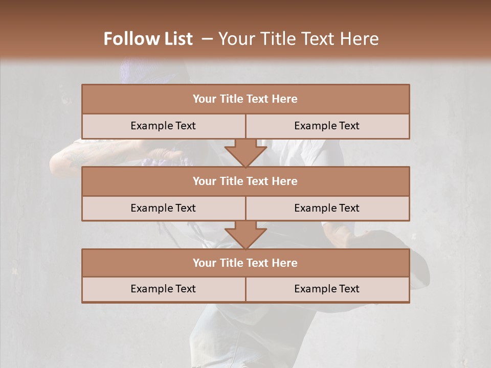 Stunt Activity Gangsta PowerPoint Template