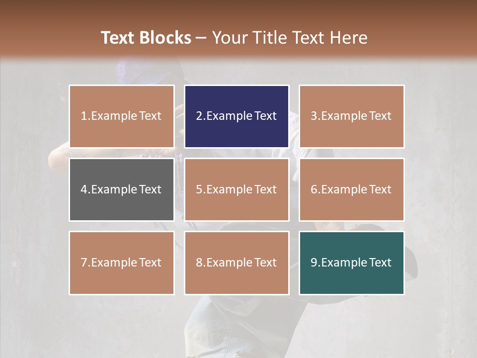 Stunt Activity Gangsta PowerPoint Template