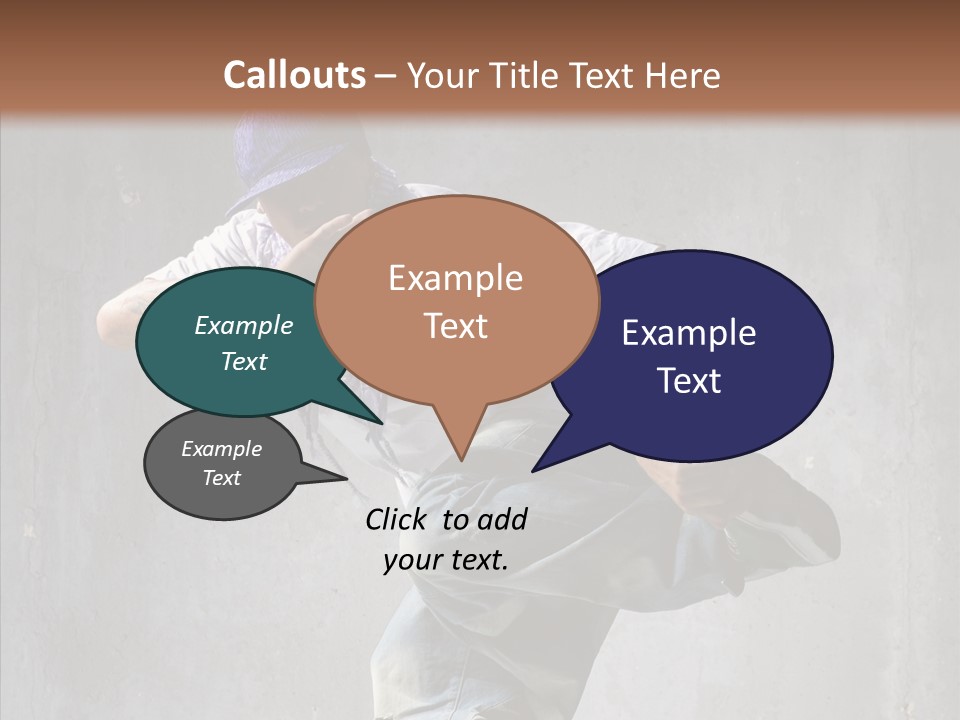 Stunt Activity Gangsta PowerPoint Template