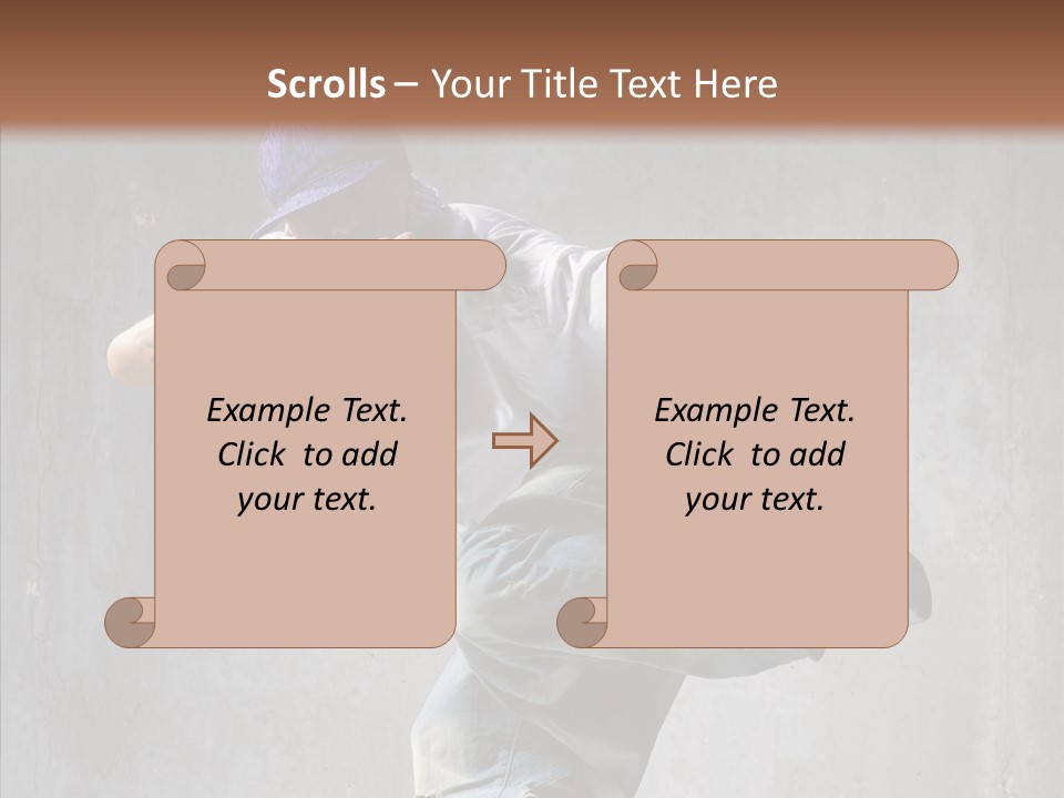 Stunt Activity Gangsta PowerPoint Template