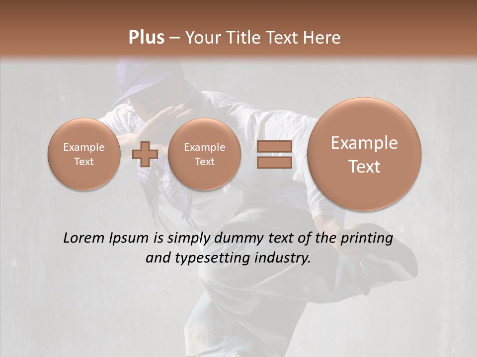 Stunt Activity Gangsta PowerPoint Template