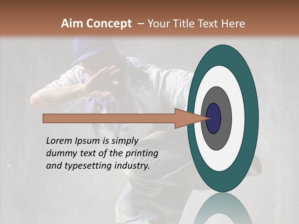 Stunt Activity Gangsta PowerPoint Template