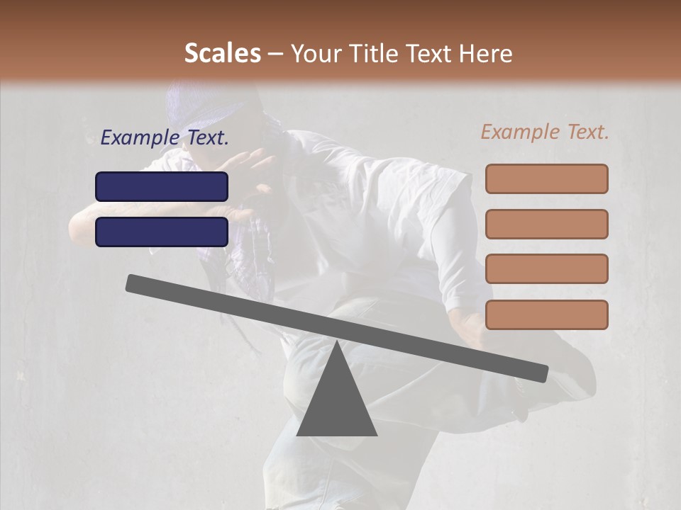 Stunt Activity Gangsta PowerPoint Template