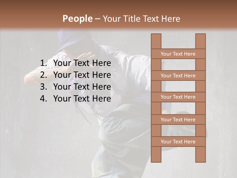 Stunt Activity Gangsta PowerPoint Template