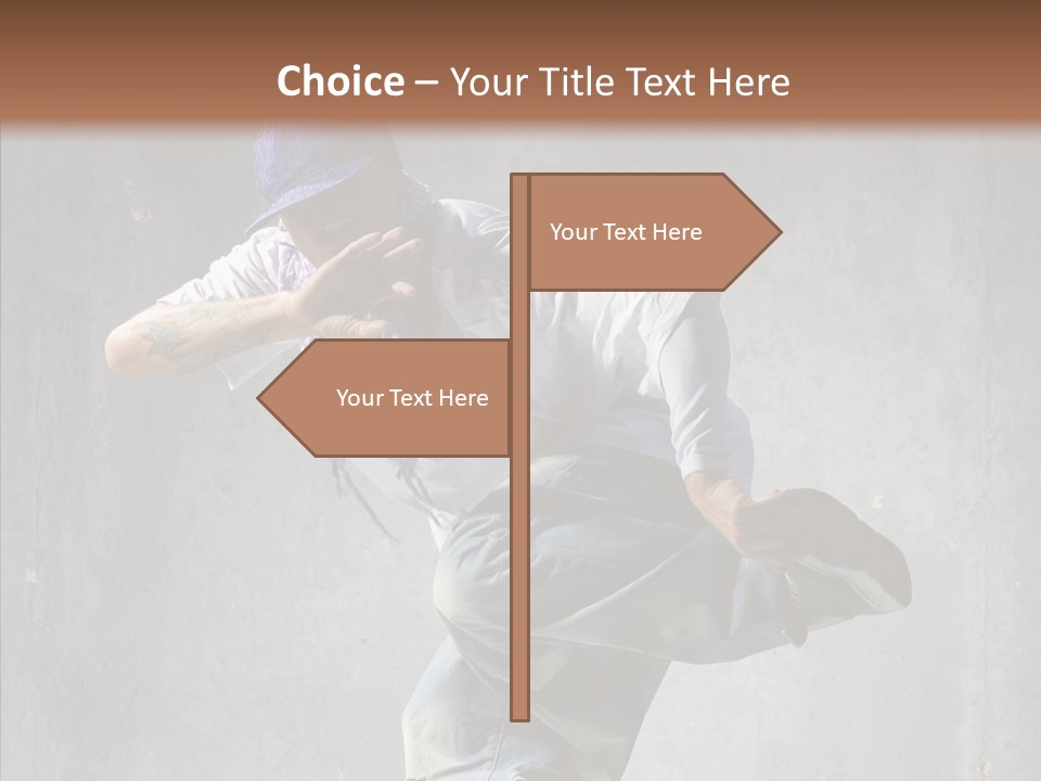 Stunt Activity Gangsta PowerPoint Template