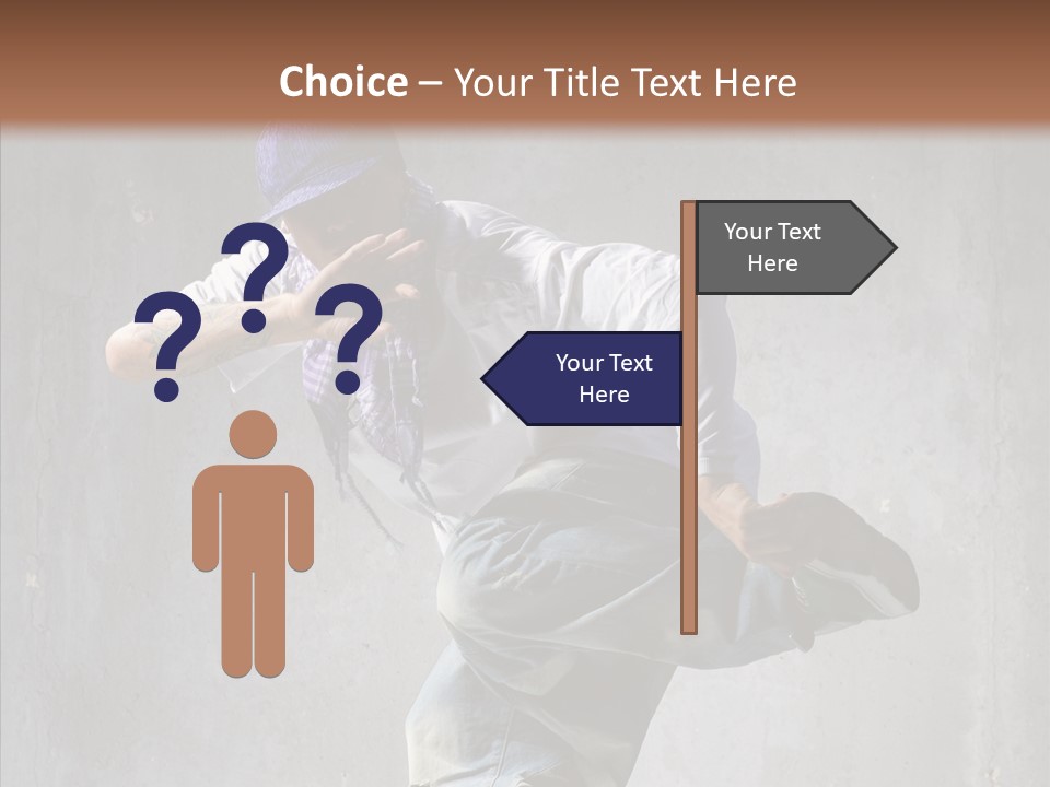 Stunt Activity Gangsta PowerPoint Template