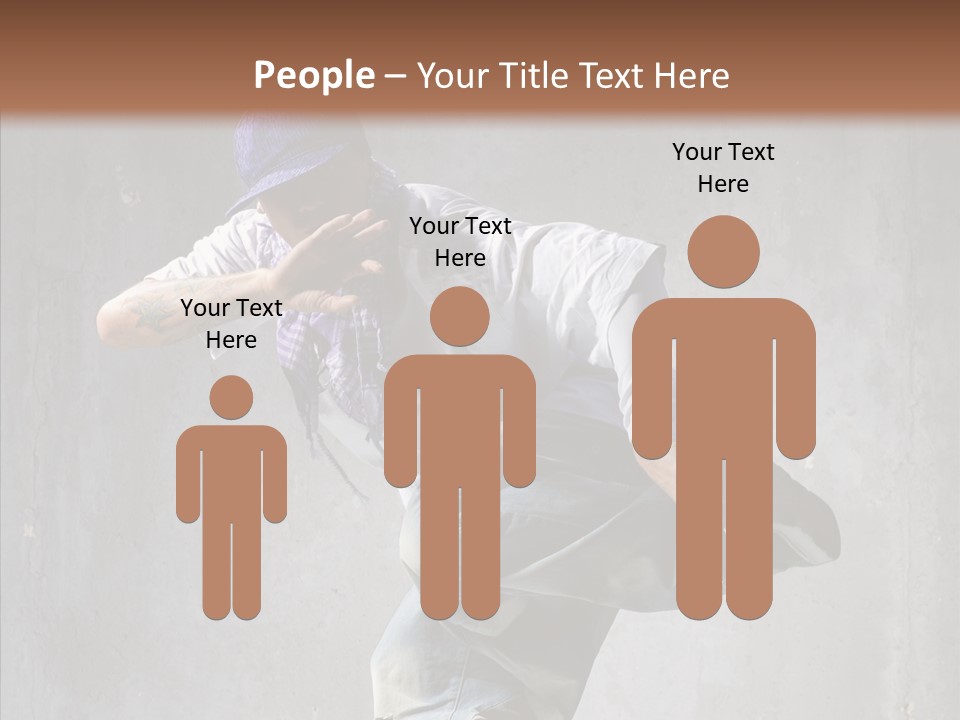 Stunt Activity Gangsta PowerPoint Template