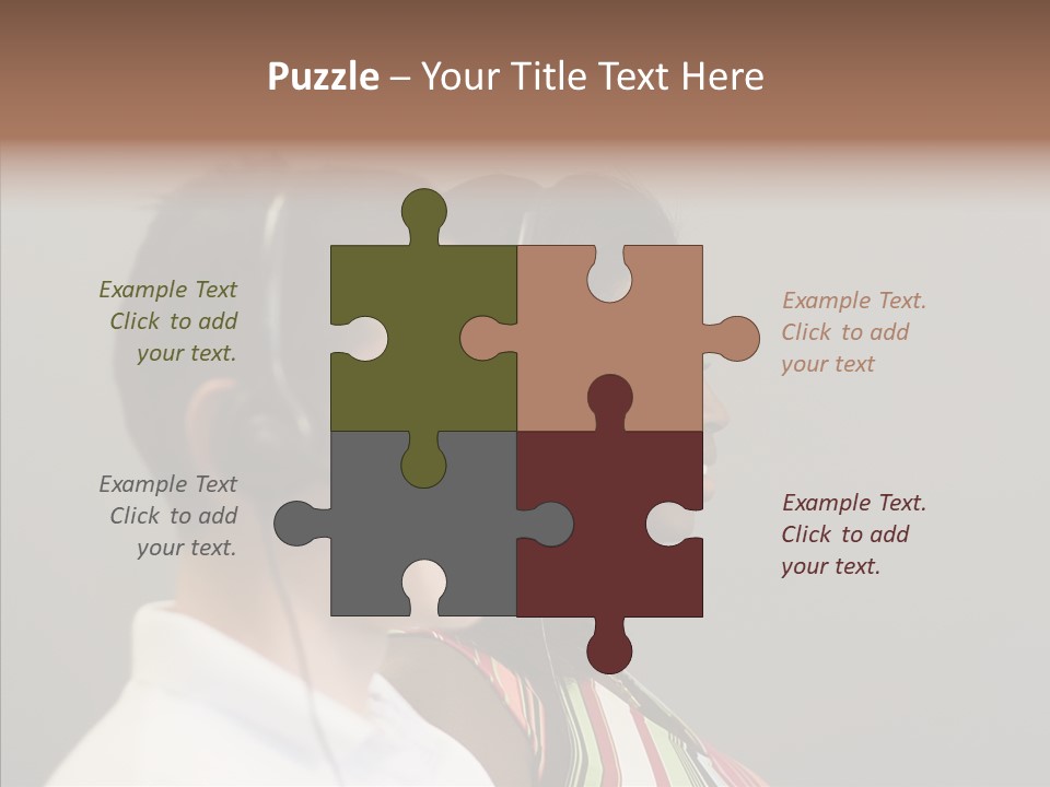 Contact Telephone Service PowerPoint Template