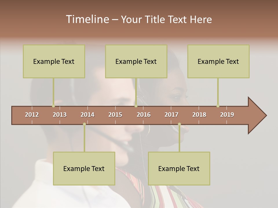 Contact Telephone Service PowerPoint Template