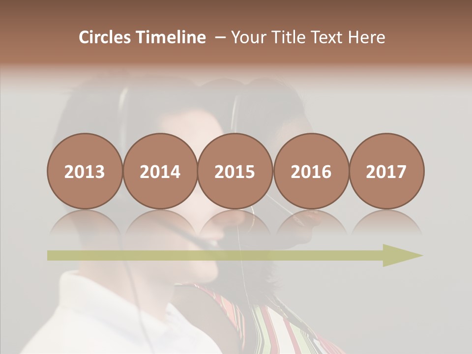 Contact Telephone Service PowerPoint Template