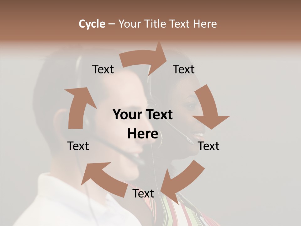 Contact Telephone Service PowerPoint Template