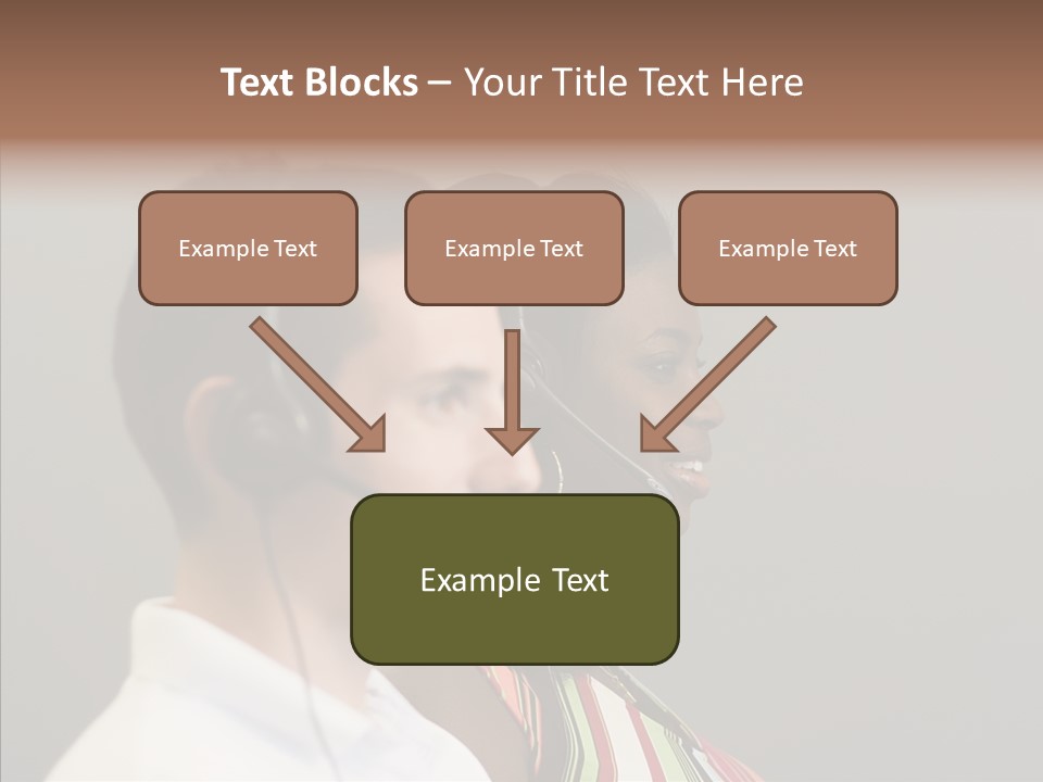 Contact Telephone Service PowerPoint Template