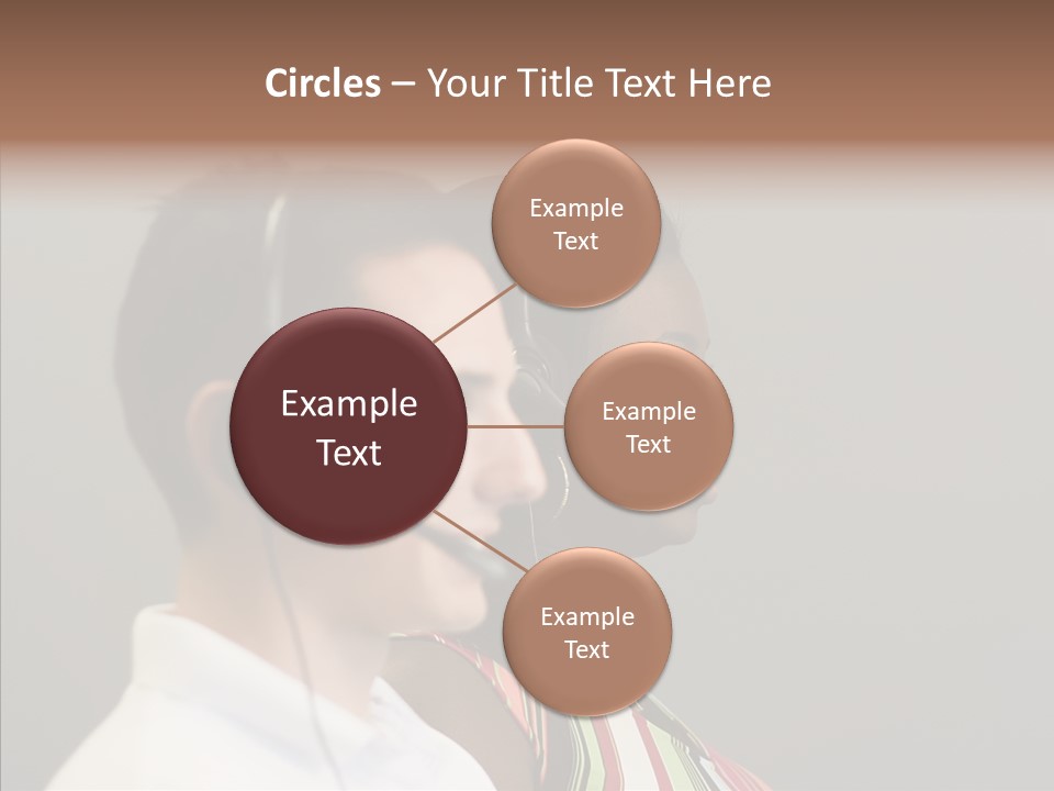 Contact Telephone Service PowerPoint Template