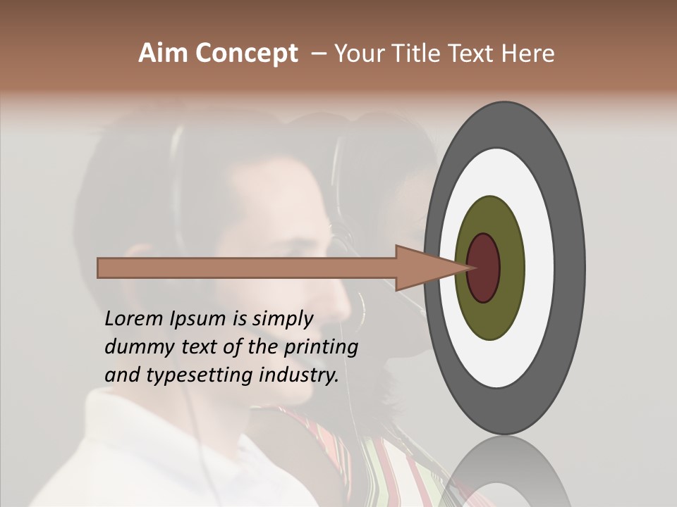 Contact Telephone Service PowerPoint Template