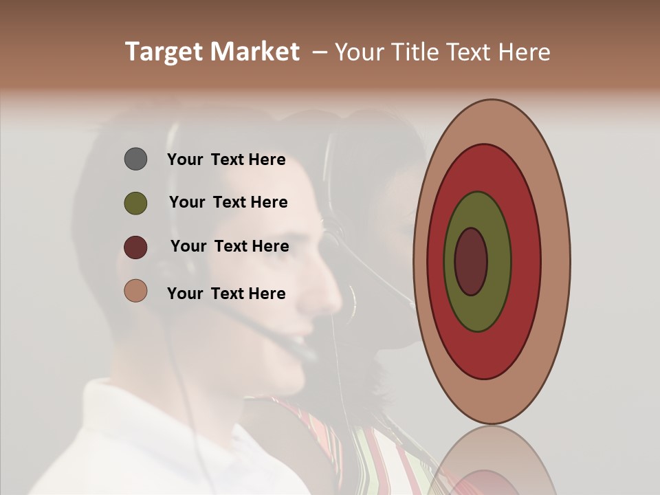 Contact Telephone Service PowerPoint Template