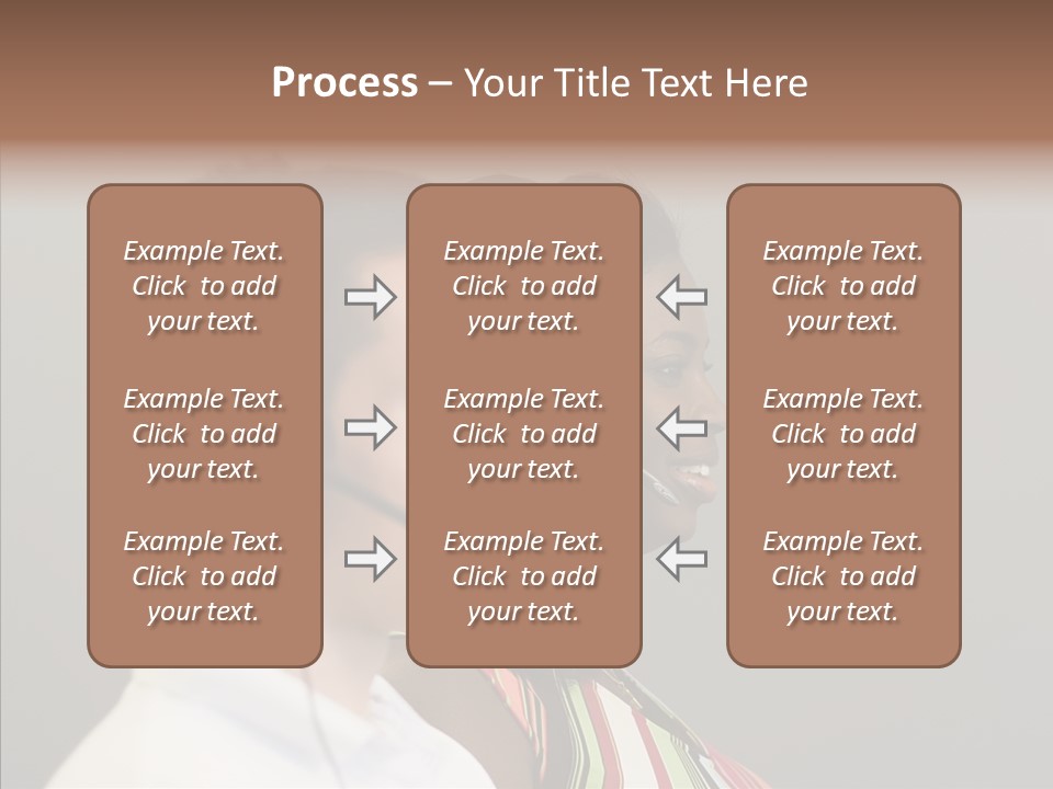Contact Telephone Service PowerPoint Template