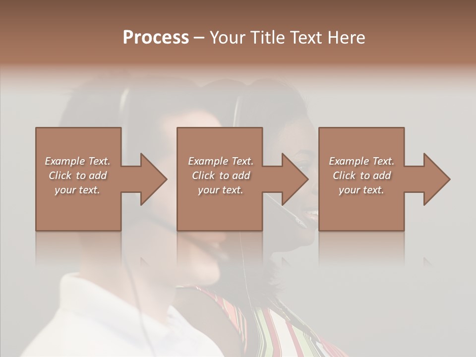 Contact Telephone Service PowerPoint Template