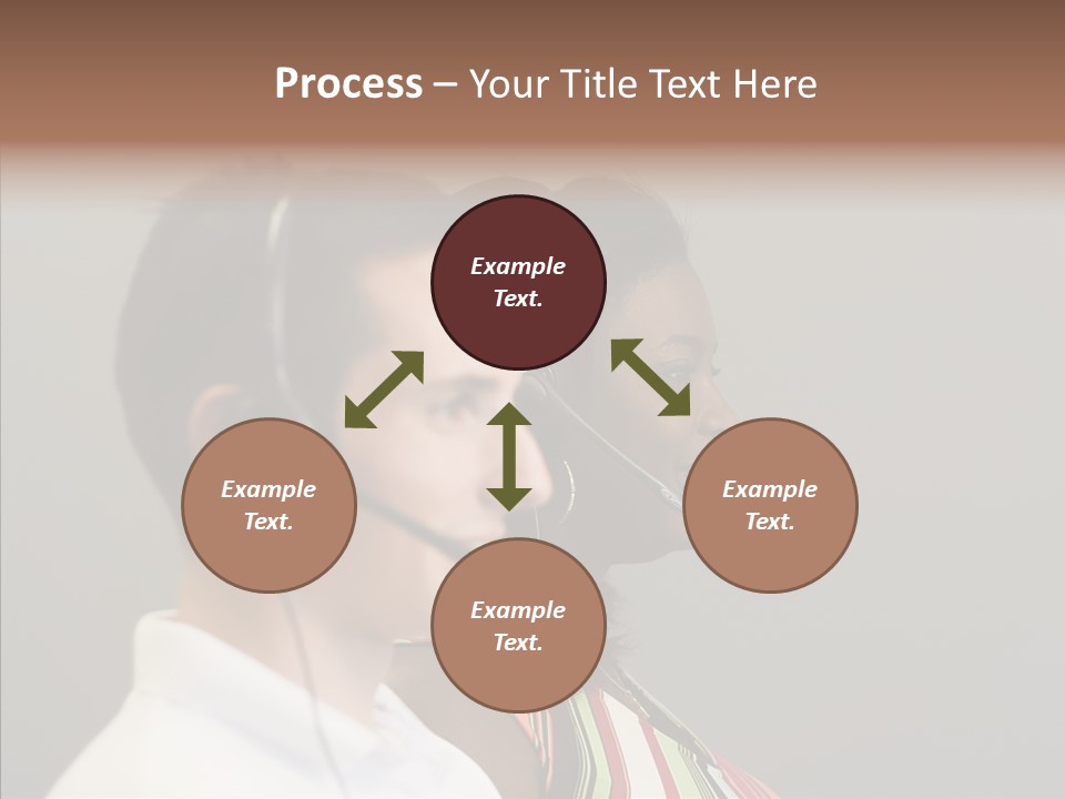 Contact Telephone Service PowerPoint Template