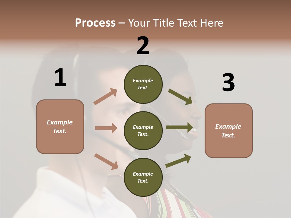 Contact Telephone Service PowerPoint Template