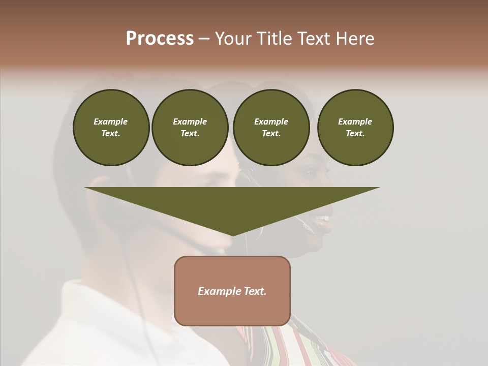 Contact Telephone Service PowerPoint Template
