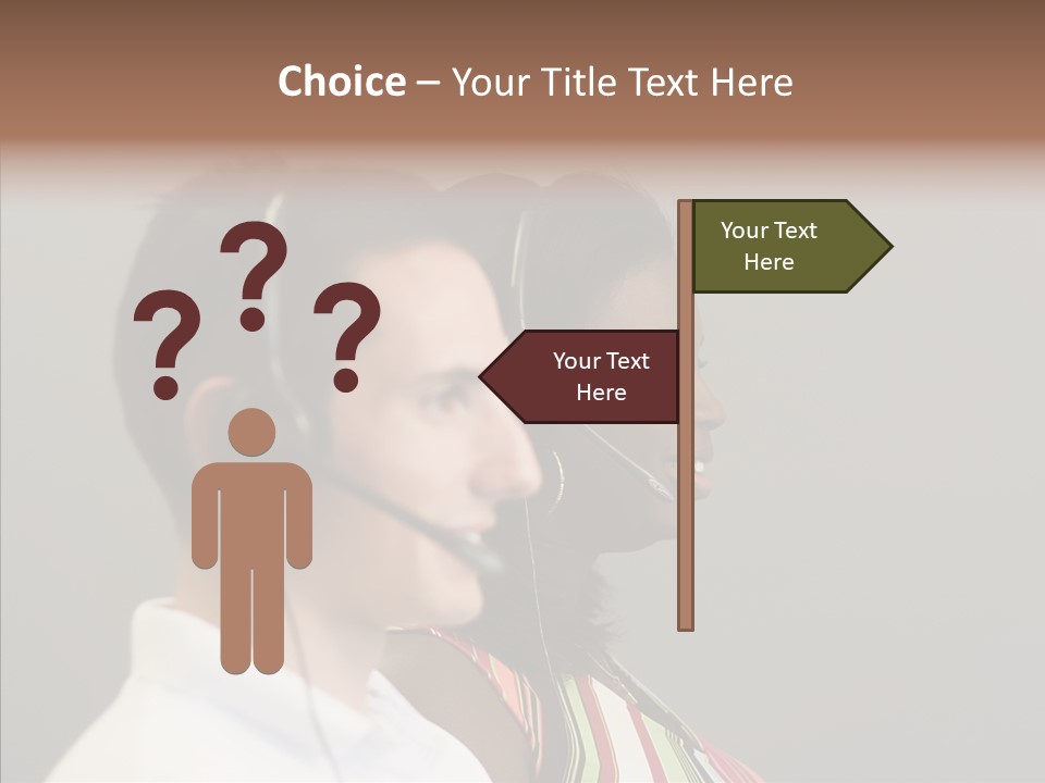 Contact Telephone Service PowerPoint Template