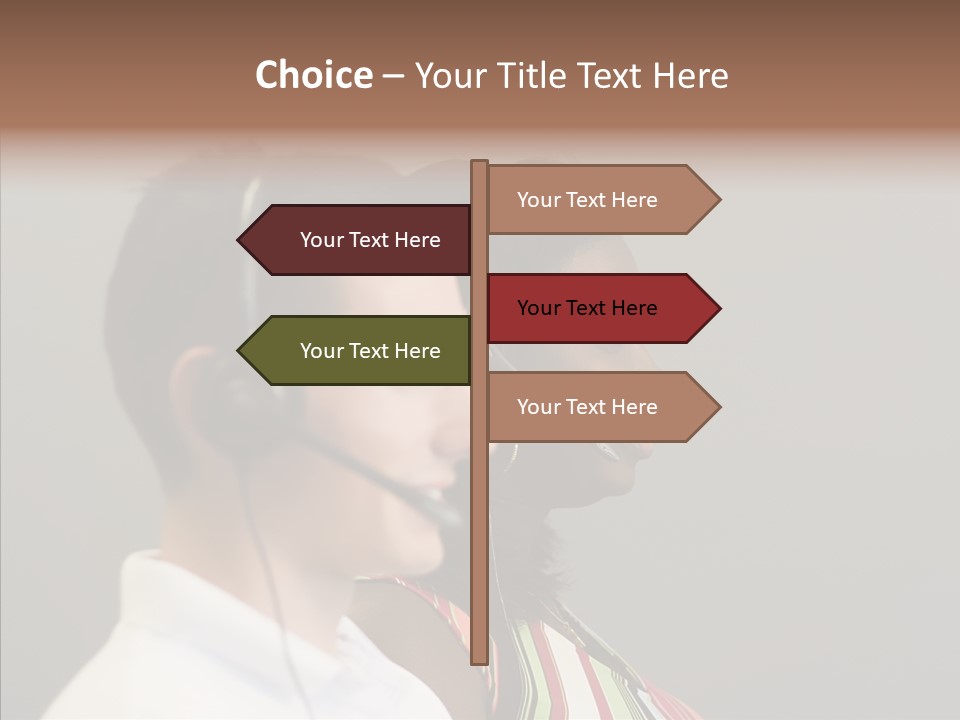 Contact Telephone Service PowerPoint Template