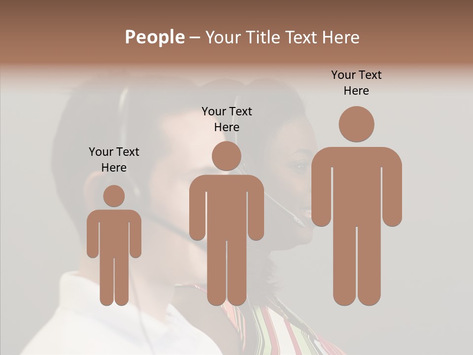 Contact Telephone Service PowerPoint Template